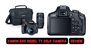 Canon eos rebel t7 dslr camera review [upl. by Catherine766]