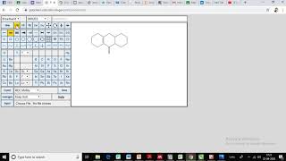 Drawing Chemical Structure Pubchem Demo 22 April [upl. by Giguere]