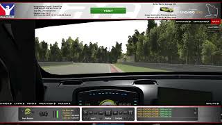 iRacing Niels Röttele Aston Martin Vantage GT4  Hungaroring [upl. by Winnick]