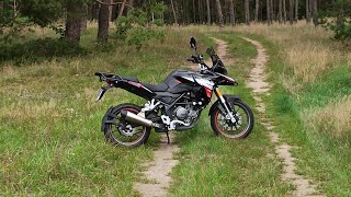 Benelli TRK 251  Test  Ako jazdí malé TRK [upl. by Ahsienor517]