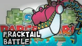 Fracktail Battle  Super Paper Mario  Mashup [upl. by Alleunamme]