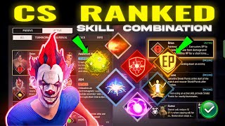 CS Rank best Character Combination 2024  Best Character Combination For CS rank [upl. by Ytsirhc892]