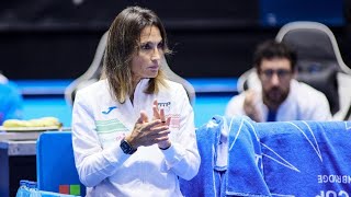 TATHIANA GARBIN il CAPITANO CORAGGIOSO che ha portato LITALIA in FINALE di BILLIE JEAN KING CUP [upl. by Severin]