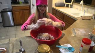 Microwave Meatloaf by Special Needs Chef Sienna Bernal [upl. by Lesli]