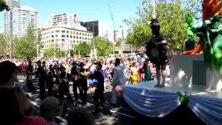 Moomba Parade 2012 Melbourne Australia [upl. by Baiel]