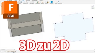 So einfach DXF erstellen für Lasercutter und mehr Autodesk Fusion Tutorial Deutsch [upl. by Magee]