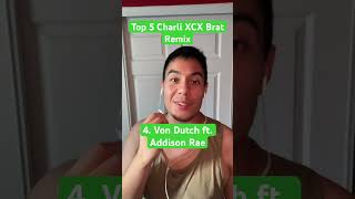 TOP 5 BRAT REMIX ALBUM music song youtube youtubeshorts charli billieeilish arianagrande [upl. by North547]