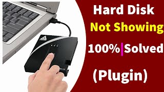 💻 ⚙️ External Hard Disk Not Showing And Detected in Computer  👨‍💻100 Working [upl. by Ahseina230]