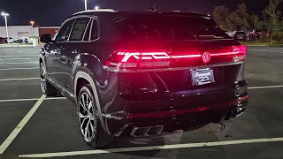 2024 VW Atlas Cross Sport 20T SEL Premium RLine at night [upl. by Cheston926]