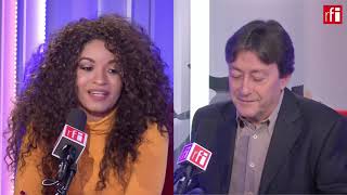 La cantante cubana Luna Manzanares con Jordi Batallé en RFI [upl. by Sidwel567]