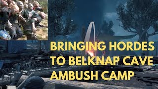 Bringing Zombies to Belknap Caves Ambush Camp to Kill for You  Days Gone [upl. by Selij]