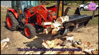 The Most Efficient Firewood Processing Machinery [upl. by Naujak555]