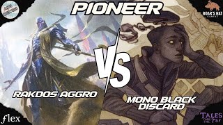 Mono Black Discard VS Rakdos Aggro MTG Pioneer [upl. by Gorden533]