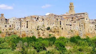 Pitigliano in 4K UHD  HLG HDR Fujifilm XT4 [upl. by Lledraw]