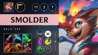 Smolder Top vs KSante Legendary  KR Challenger Patch 1423 [upl. by Oab]