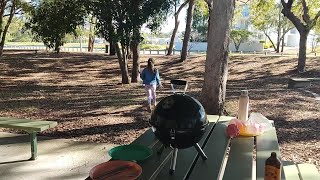 Jumbuck Portable Charcoal BBQ Review  Bribie Island Brisbane [upl. by Ennaeirb]