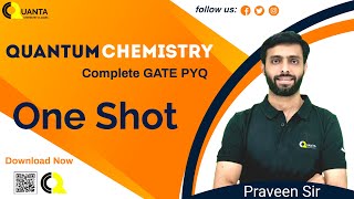 Quantum Chemistry PYQ  GATE  Special Session  Quanta Chemistry Classes [upl. by Aisatnaf]