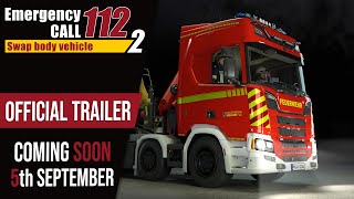 Emergency Call 112  The Fire Fighting Simulation 2  The Swap Body Vehicle  Official Trailer [upl. by Dotty]