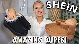 HUGE SHEIN TRY ON HAUL  CLOTHING SHOES ACCESSORIES amp MORE AMAZING DUPES [upl. by Thury]