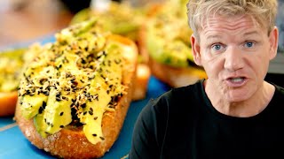 Gordon Ramsays Avocado Toast [upl. by Nura]