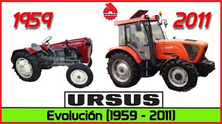 Tractores URSUS  Historia y Evolución 1959  2011 [upl. by Aleakim695]