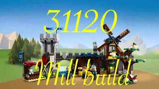 31120 Mill Build Finishing my triple 3 in 1 castle [upl. by Atelahs556]