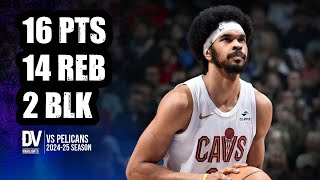 Jarrett Allen vs Pelicans 16 pts 14 reb 2 blk  Nov 06 2024  Regular Season [upl. by Enitsuj]