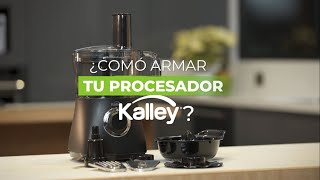 ¿Cómo armar tu Procesador de Alimentos Kalley [upl. by Divod]