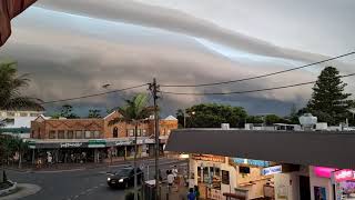 Timelapse Captures Storm Rolling Into Byron Bay New South Wales [upl. by Avictor]