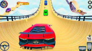 Mega Ramp Stunts Car Game  Car Driving Ramp Jumping Games  trazogames [upl. by Sirref]