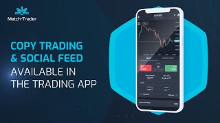 Copy Trading amp Social Feed available in the MatchTrader platform [upl. by Felita]