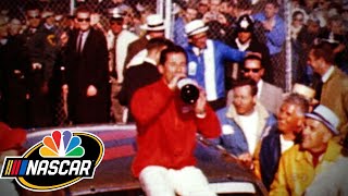 Mario Andretti wins 1967 Daytona 500  NASCAR 75th Anniversary Moments  Motorsports on NBC [upl. by Lowis]