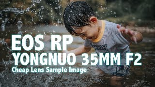 Testing the cheap 35mm F2 Yongnuo lens on EOS RP [upl. by Seymour]