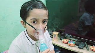 Nebulization in Childerns  Nebulizer details  How to use Nebulizer rasamempire ytshortsvideo [upl. by Mcnamara]