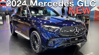 All NEW 2024 Mercedes Benz GLC 300de  Visual REVIEW interior exterior [upl. by Seebeck]