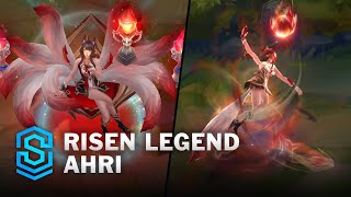 Risen Legend Ahri Skin Spotlight  League of Legends [upl. by Hailahk670]