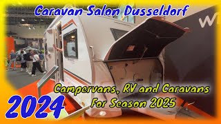 Weinsberg CaraOne 550 UK 2025 Walkaround  Caravan Salon 2024 Dusseldorf [upl. by Abana230]