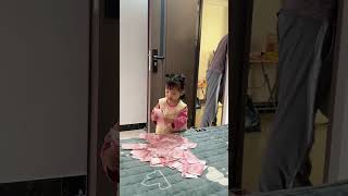 Smart Baby Uses Trash Can To Trick Dad Into Stealing Money baby smart funny [upl. by Mundford]