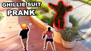 GHILLIE SUIT SCARE PRANKS IN FLORIDA Bushman Prank [upl. by Abbie]