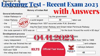 IELTS Listening Actual Test 2023 with Answers  November Exam [upl. by Nayve]