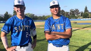 San Dimas pitchers Kody King amp Jude Favela [upl. by Accalia]