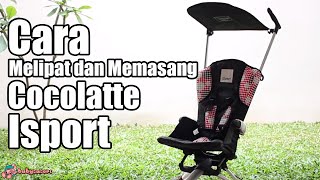 Cara Melipat Stroller Cocolatte Isport Cabin Size  babysasori [upl. by Wertheimer]