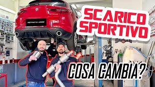 Ep2 FINALMENTE NUOVO SCARICO SPORTIVO Cosa cambia  Ragazzon exhaust sullo Stelvione di Bruno [upl. by Raina]