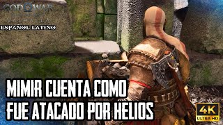 MIMIR Cuenta como fue atacado por HELIOS God of war Valhalla [upl. by Aerbas497]