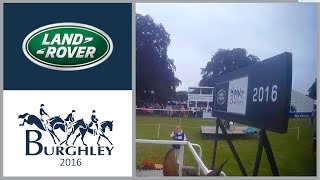 Day 3  Land Rover Burghley Horse Trials 2016  Cross Country RiderCam [upl. by Mooney49]