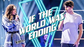 Ilias vs Laura  If The World Was Ending  The Battles  The Voice van Vlaanderen  VTM [upl. by Kerwon]