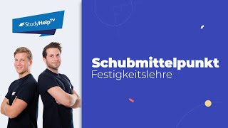 Schubspannung infolge Querkraft  Schubmittelpunkt Technische Mechanik StudyHelp [upl. by Ayamahs773]