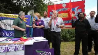 Whipps Cross Hospital protest [upl. by Marutani]