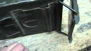 DIY wood stove from a surplus ammo can [upl. by Amarillas]