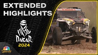 Stage 11  2024 Dakar Rally  EXTENDED HIGHLIGHTS  11824  Motorsports on NBC [upl. by Roose]